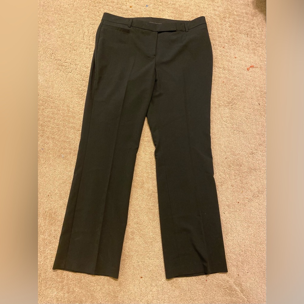 Zac & Rachel Black High-rise Trousers, Size: 14